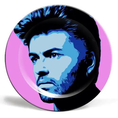 George Michael Lilac 10" Plate