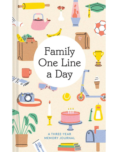 FAMILY ONE LINE A DAY, A Three-Year Memory Journal