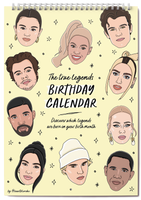 The True Legends Birthday Calendar