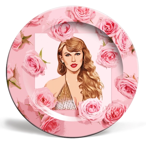 Taylor Swift Valentine's - 10 Inch Plate