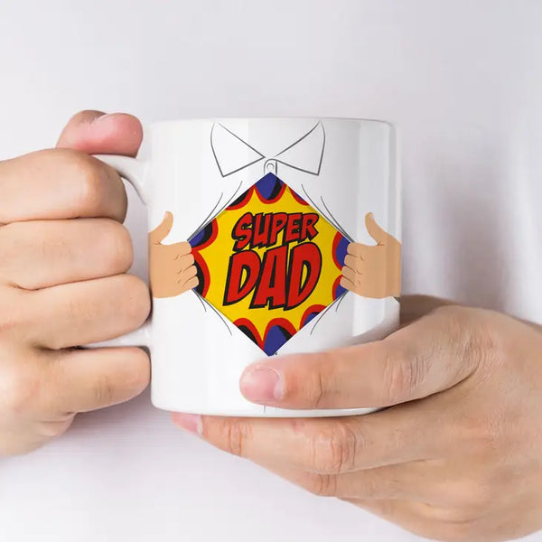 Super Dad Heat Reveal Mug