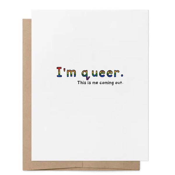 I'm Queer. - This Is Me Coming Out.