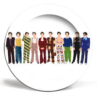 Harry Styles Outfits  10" Plate