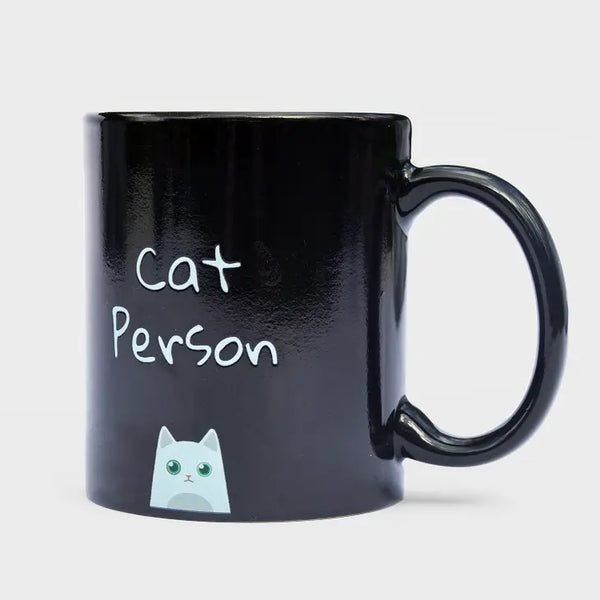 Crazy Cat Person Heat Reveal Mug