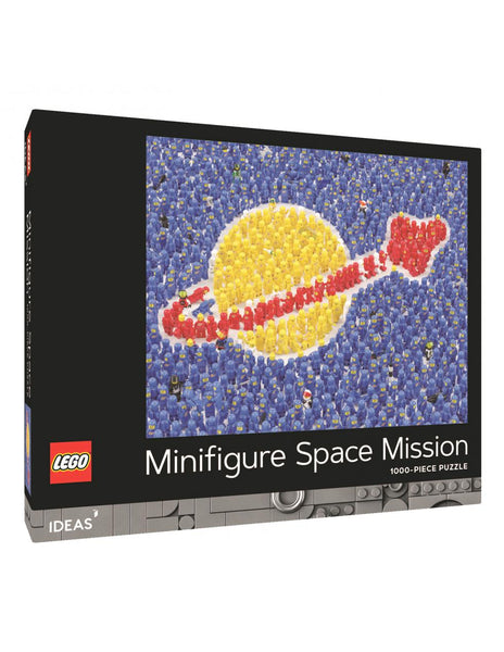 Lego Minifigure Space Mission - 1000 Piece Puzzle