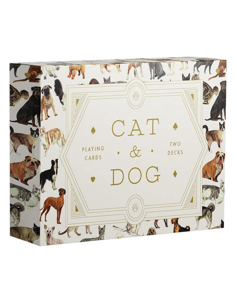 Cat & Dog Playing Cards