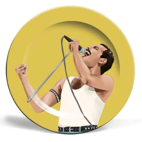 Queen Freddie Mercury - 10" Plate