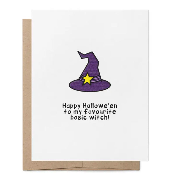 Happy Hallowe'en To My Favourite Basic Witch!