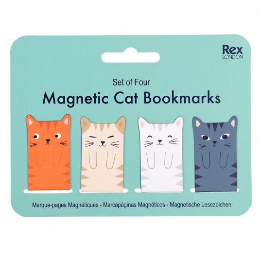 Magnetic Cat Bookmarks
