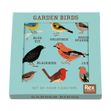 Garden Birds Set of Four Coasters