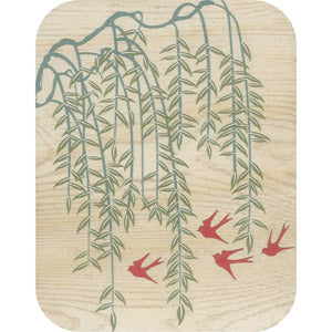 Wooden - Willow & Swallows