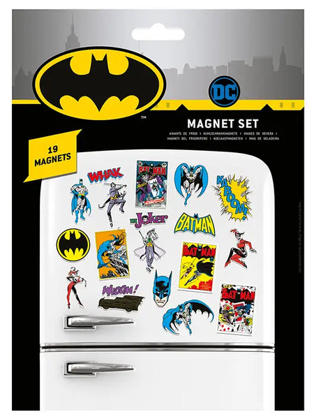 Batman Magnet Set - 19 Magnets
