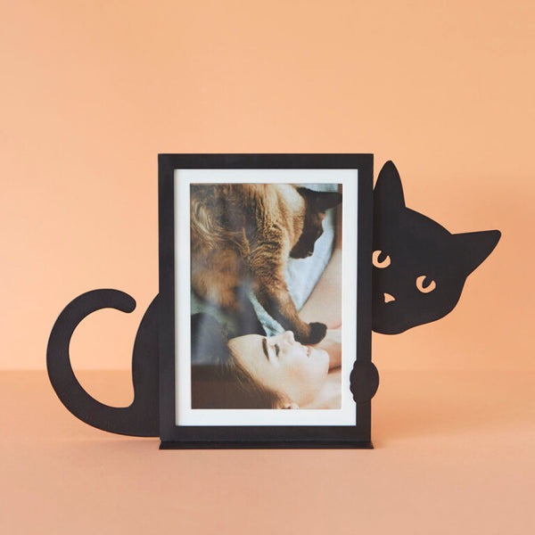 Hidden Cat Photo Frame Vertical