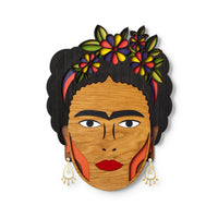 Miss Frida - Wooden Mask