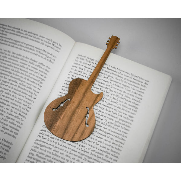 Wooden Bookmark Guitar
