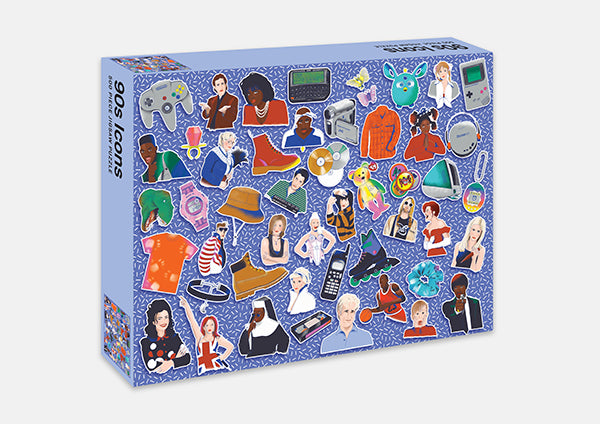 90S ICONS: 500 PIECE JIGSAW PUZZLE