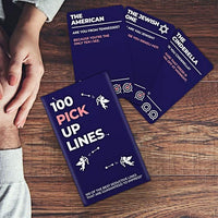 100 Pick Up Lines - set of 100 cards