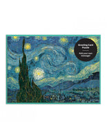 Greeting Card puzzle: MoMa - Starry Night