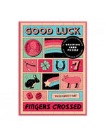 Greeting Card puzzle: Good Luck