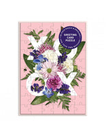 Greeting Card puzzle: Say It With Flowers XOXO