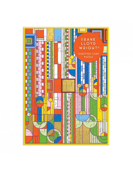 Greeting Card puzzle: Frank Lloyd Wright - Saguaro Forms and Cactus Flowers