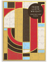Greeting Card puzzle:  Frank Lloyd Wright - Hoffman Rug