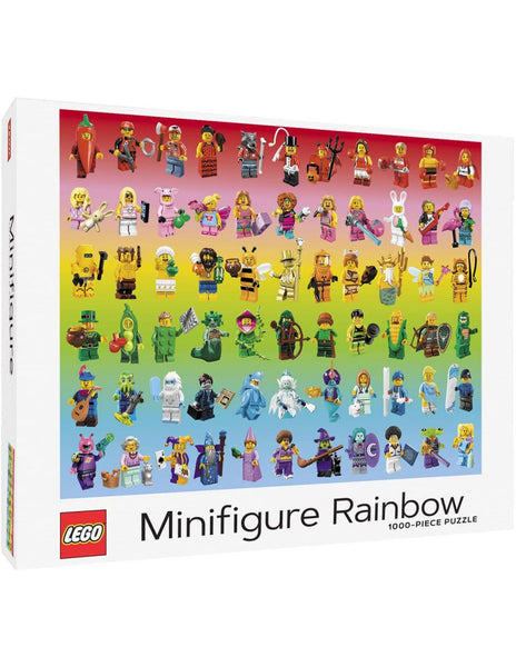 LEGO® MINIFIGURE RAINBOW 1000-Piece Puzzle