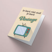 Je Bent Niet Oud, Je Bent Vintage - Televisie