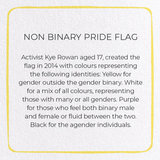 NON BINARY PRIDE FLAG