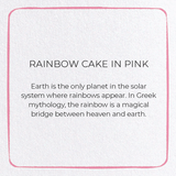 RAINBOW CAKE IN PINK