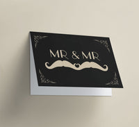 Mr & Mr - Mustache