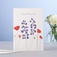 MOTHER’S DAY LUPINES & POPPIES CARD