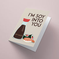 I'm soy into you