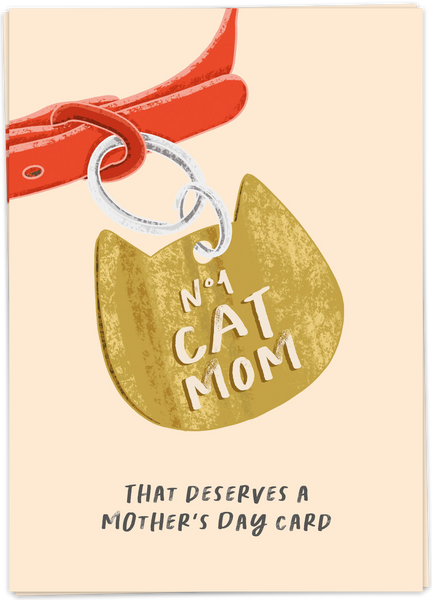 Copy of N°1 Cat Mom - That Deserves A Mother's Day Card