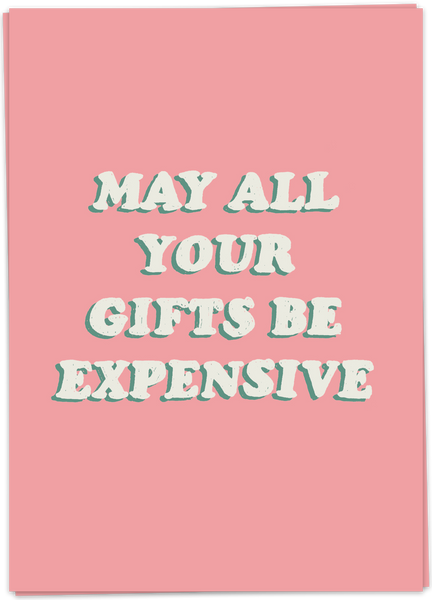Expensive gifts