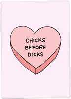 Chicks before dicks