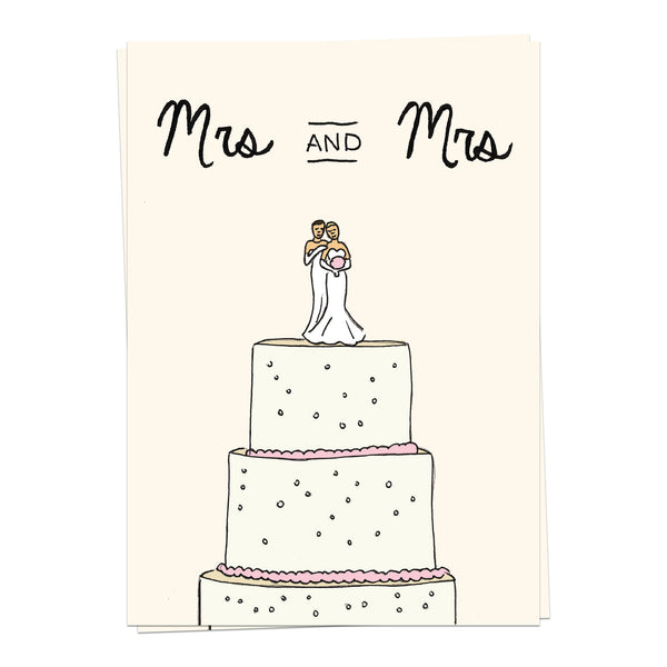 Mrs and Mrs - marriage