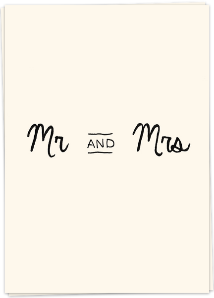Mr And MRs