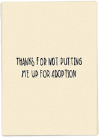 Up for adoption
