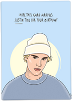 Hope This Card Arrives Justin Time For Your Birthday