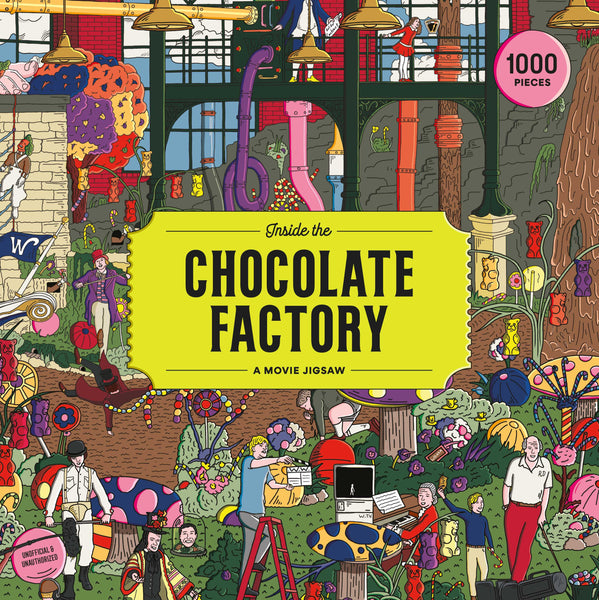 Inside the Chocolate Factory, A Movie Jigsaw