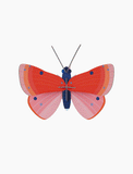 Speckled Copper Butterfly Wall Art