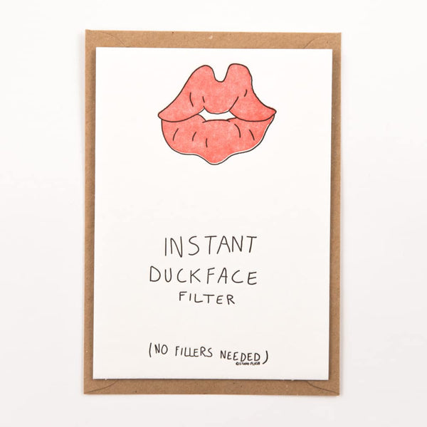 Instant Duckface Filter