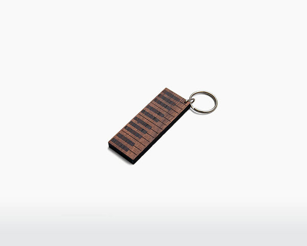 Wooden Keychain – Piano