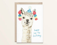 Happy Hip Hip Birthday - Alpaca