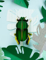 Scarab Beetle Wall Deco